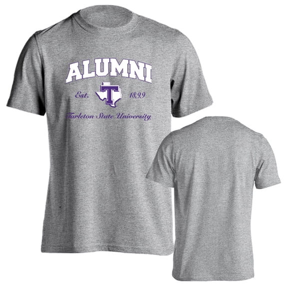 Tarleton State University Texans Alumni Proud Graduate Short Sleeve T-Shirt