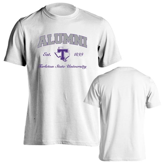 Tarleton State University Texans Alumni Proud Graduate Short Sleeve T-Shirt