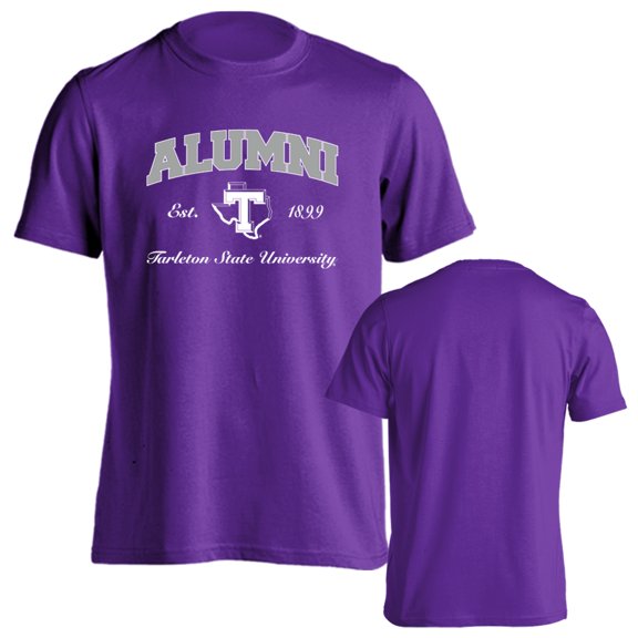 Tarleton State University Texans Alumni Proud Graduate Short Sleeve T-Shirt