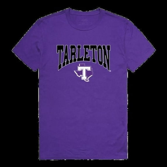 Tarleton State University Texans Athletic T-Shirt, Purple - Large
