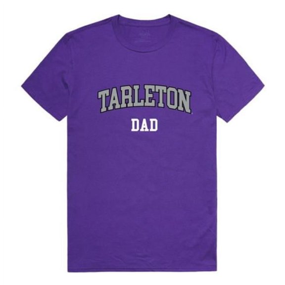 Tarleton State University Texans College Dad T-Shirt, Purple - 2XL