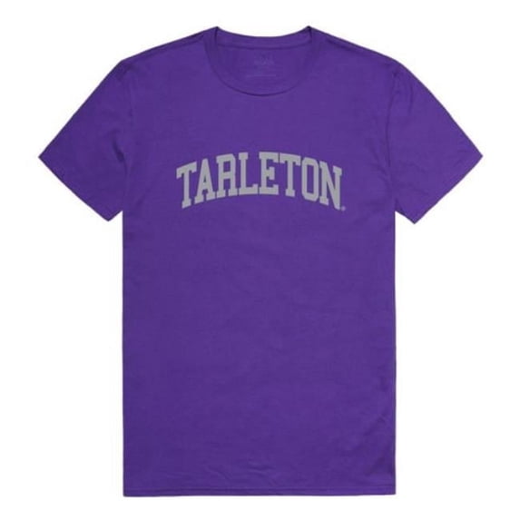Tarleton State University Texans College T-Shirt, Purple - Medium