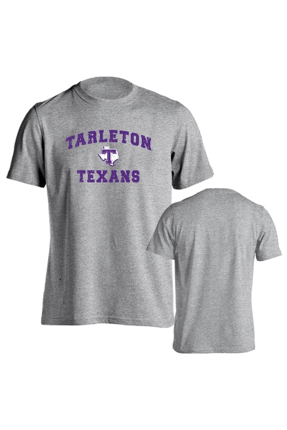 Tarleton State University Texans Distressed Retro Short Sleeve T-Shirt