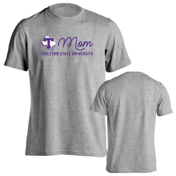 Tarleton State University Texans Mom Proud Parent Short Sleeve T-Shirt