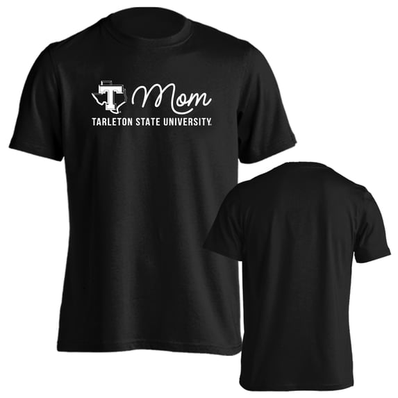Tarleton State University Texans Mom Proud Parent Short Sleeve T-Shirt