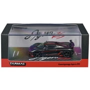 Tarmac Works Koenigsegg Agera RS Black Carbon Fiber Global64 164 Scale