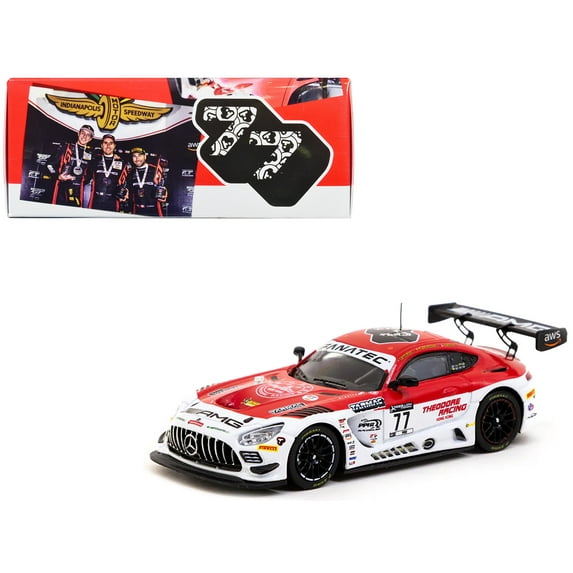 Tarmac Works Mercedes-AMG GT3 Indianapolis 8 Hour 2022 Winner Craft-Bamboo Racing