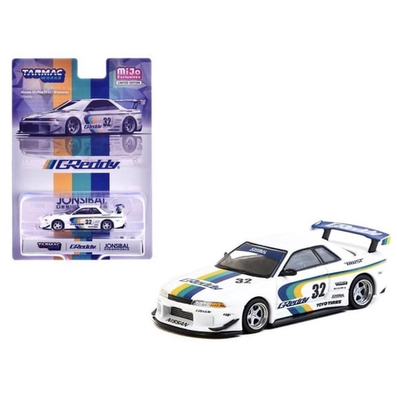 Tarmac Works Nissan Skyline R32 Widebody Jonsibal GReddy Limited Edition 1:64 Scale