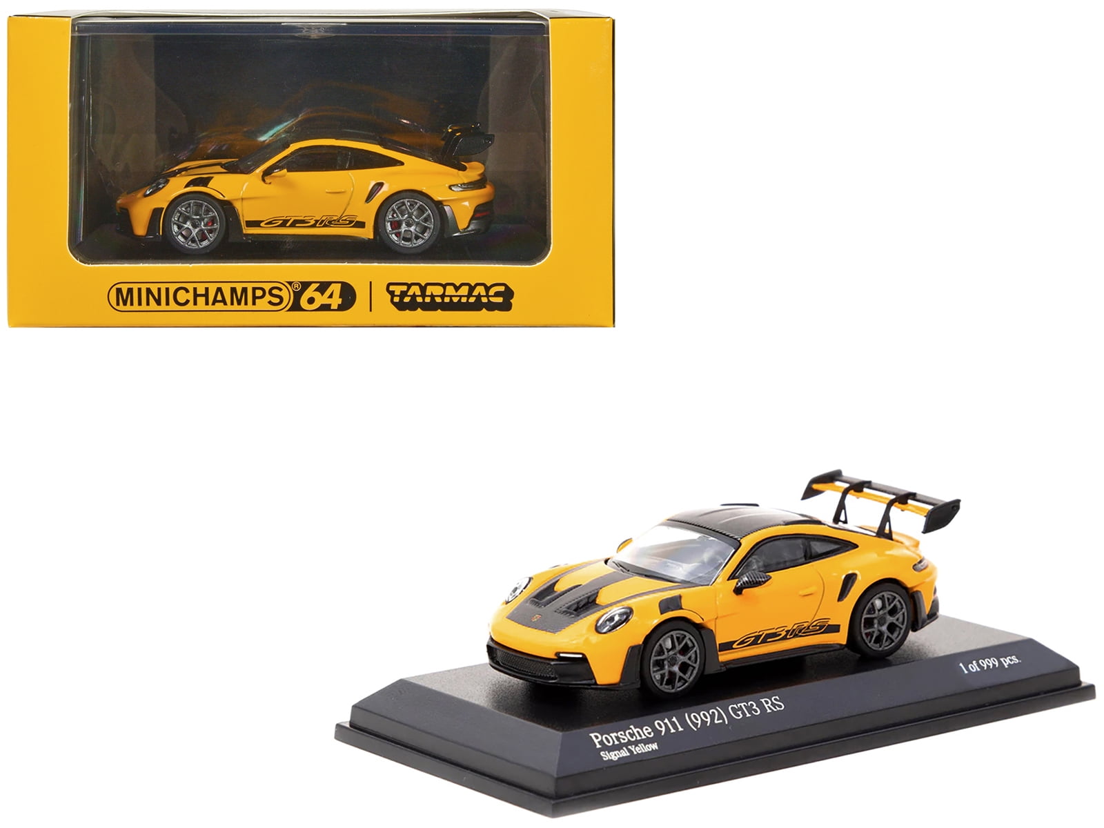 Tarmac Works Porsche 911 (992) GT3-RS - Signal Yellow - Walmart.com
