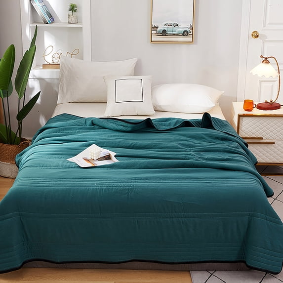 Tarmeek 100% Silk Cooling Comforter, White, Cooling Blanket for Summer, Warm for Fall&Winter, Machine Washable Long Strand Silk Quilt, 100% Cotton Cover-Oeko-Tex Quality Certified