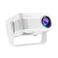 thumbnail image 1 of Tarmeek 1080P Full HD Portable Projector, Compact Lightweight WiFi Bluetooth Mini Projector with Auto Keystone, 180° Rotatable 4K, Compatible with/USB/TV Stick for Indoor Outdoor Home Theater, 1 of 8