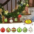 thumbnail image 1 of Tarmeek 12Pcs Matte Christmas Ball Painted Ornaments for Christmas Tree, 2.4 Inch Shatterproof Christmas Tree Decorations Hanging Christmas Ball for Xmas Holiday Wedding Party Decoration, 1 of 9