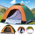 thumbnail image 1 of Tarmeek 2 Person Pop Up Camping Tent Easy Setup Waterproof Double Layer Outdoor Tent with Mesh Windows and UV Protection for Hiking and Travel, 1 of 8