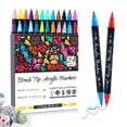 thumbnail image 1 of Tarmeek 24pcs Acrylic Nail Art Pen Set, Fine Tip Professional Nail Polish Marker Pens for Manicure DIY Design Drawing, Easy to Use Nail Painting Tools for Beginners and Artists, 1 of 4