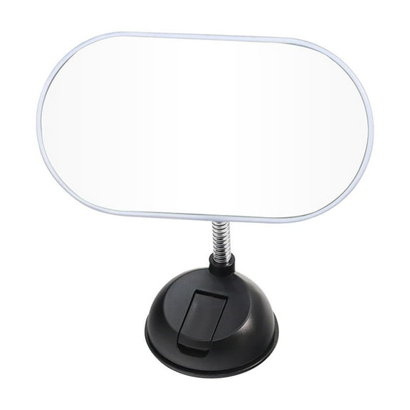 Tarmeek 360 Rotatable Car Interior Rearview Mirror Wide Angle Convex Mirror, Adjustable Clip On Baby Observation Mirror for Rear Seat, Universal Fit Reduces Blind Spots for Safe Driving
