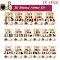 thumbnail image 1 of Tarmeek 3D Beaded Craft Kit - DIY Kit for Cozy Puppy, 3D Beaded Dog Desk Decor with ABS Beads, Beginner Friendly Complete Set with Storage Box and Illustrated Guide, 1 of 6