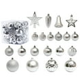 thumbnail image 1 of Tarmeek 45PCS Christmas Ball Ornaments Set - Assorted Shatterproof Hanging Tree Ornament Set with Reusable Hand-held Gift Package for Xmas Tree Holiday Party and Home Decor, 1 of 9