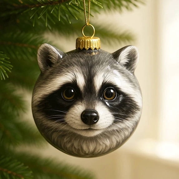 Tarmeek Animals Christmas Ball Ornaments for Xmas Christmas Tree, Cute Animals Ball Pendant, Shatterproof Christmas Tree Decorations Hanging Ball for Holiday Party Christmas Decoration