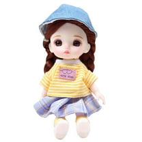 Tarmeek Baby Doll Mini for 18  Month Toddlers, 6.6 Inch Fashion Doll Toys Cute for 3 4 5 Year Old Girls and Boys, Birthday Christmas Gifts for Kids
