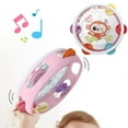 thumbnail image 1 of Tarmeek Baby Toys Hand Held Tambourine Drum for 6-9-12 Month Toddlers, Bell Jingles Percussion Educational Drum Instrument Infant Toys Christmas Birthday Presents for Boys Girls Age 1 2 3 Years Old, 1 of 6