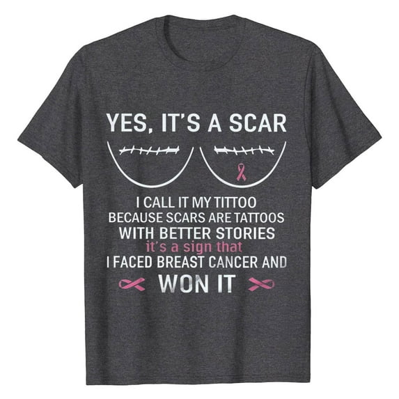 Tarmeek Breast Cancer Shirts Tops for Women/Short Sleeve Shirts/Crewneck Shirt/Tee Shirts with Blessed Breast Cancer Pink Ribbon/Breast Cancer Awareness Breast Cancer Survivor Gifts for Women