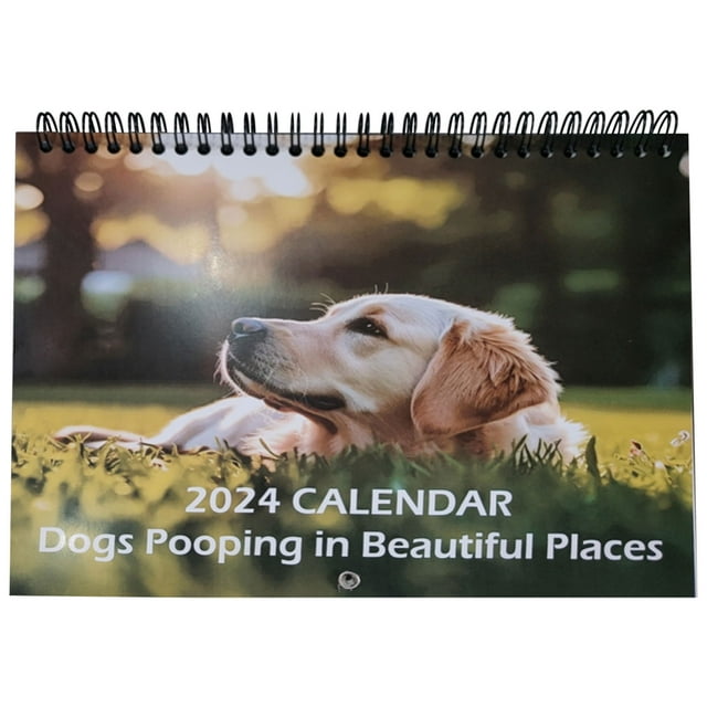 Tarmeek Calendar 20242025 2024 Dog Poop Calendar Dog Poop Calendar