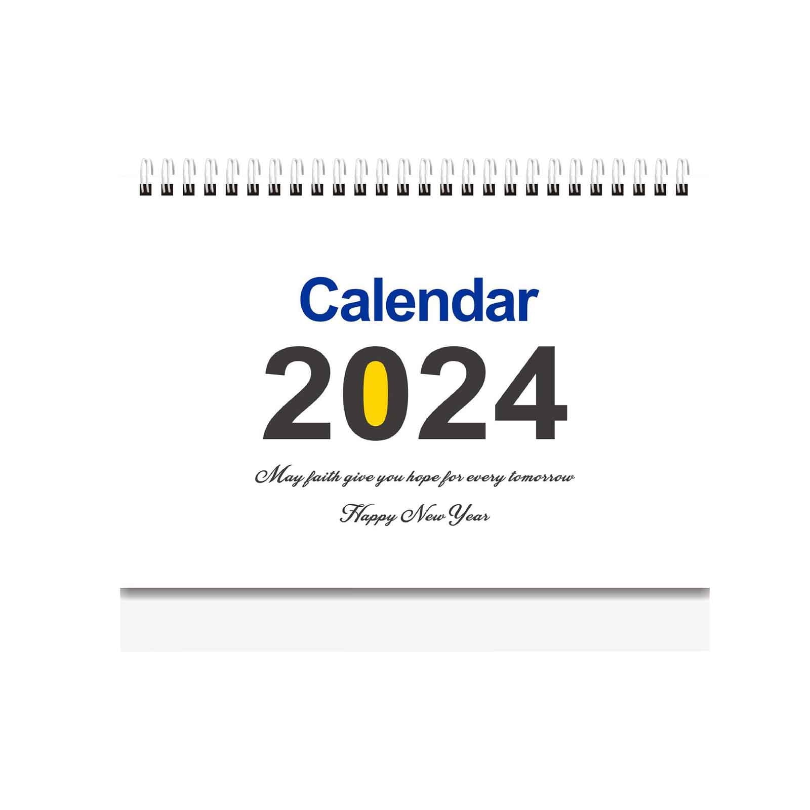 Tarmeek Calendar 20242025 2024 Monthly Desk Calendar Countdown