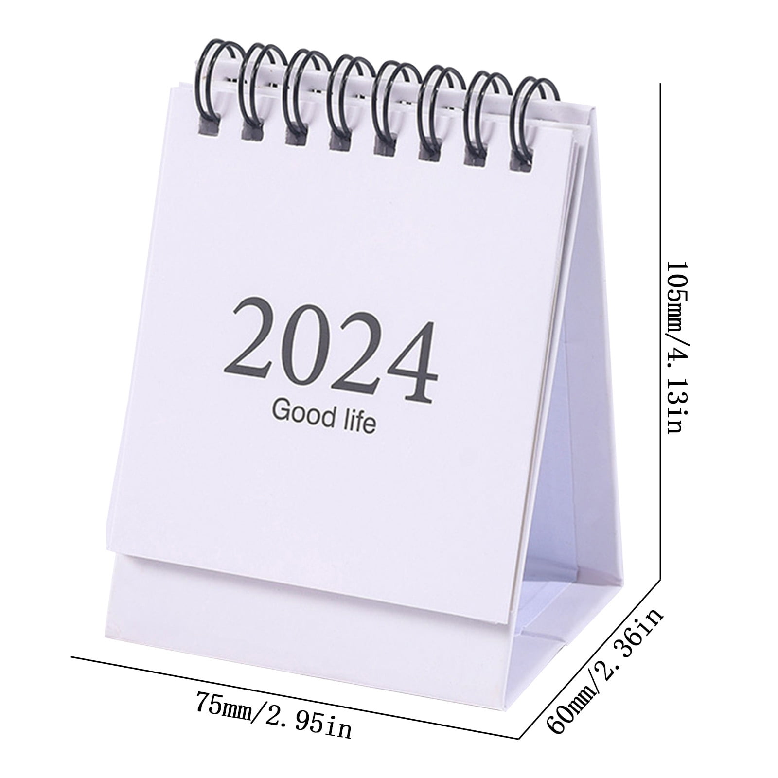Tarmeek Calendar 20242025 Color Desktop Ornament Calendar Planner 2025 Calendar Personalized Ornament
