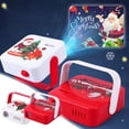 thumbnail image 1 of Tarmeek Christmas Atmosphere Effect Projector, Portable Mini Pattern Projector with 180° Rotatable Design, Auto Keystone, 1080P Full HD Support, Ideal for Indoor Festive Ambiance, 1 of 5