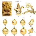 thumbnail image 1 of Tarmeek Christmas Balls Ornaments Set, 30Pcs Shatterproof Christmas Tree Balls for Holiday Wedding Party, Hanging Tree Decoration Baubles Set Christmas Tree Decorations, 1 of 6
