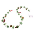 thumbnail image 1 of Tarmeek Christmas Garland Pine Cone String Lights, LED Operated Christmas String Lights for Wall Room Decor Aesthetic Indoor Outdoor Wall Garden Christmas Wedding Home Party Decor, 1 of 8