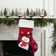 thumbnail image 1 of Tarmeek Christmas Stockings, Penguin Knitted Stockings Hanging Christmas Ornamnets, Xmas Stocking for Fireplace Home Decor Party Favors, Christmas Decorations Indoor, 1 of 6