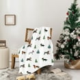 thumbnail image 1 of Tarmeek Christmas Throw Blanket, Flannel 39.3x51.1 Inch Cute Dogs Blanket, Ultra-Soft Cozy Winter Xmas Decor, Christmas Blanket for Couch Bed Living Room, Christmas Decorations Indoor, 1 of 6