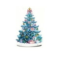 thumbnail image 1 of Tarmeek Christmas Tree 2D Tabletop Decoration, 7.8 Inch Acrylic Mini Xmas Tree Centerpieces Ornaments for Holiday Party Home Decor Christmas Decoration Indoor, 1 of 3