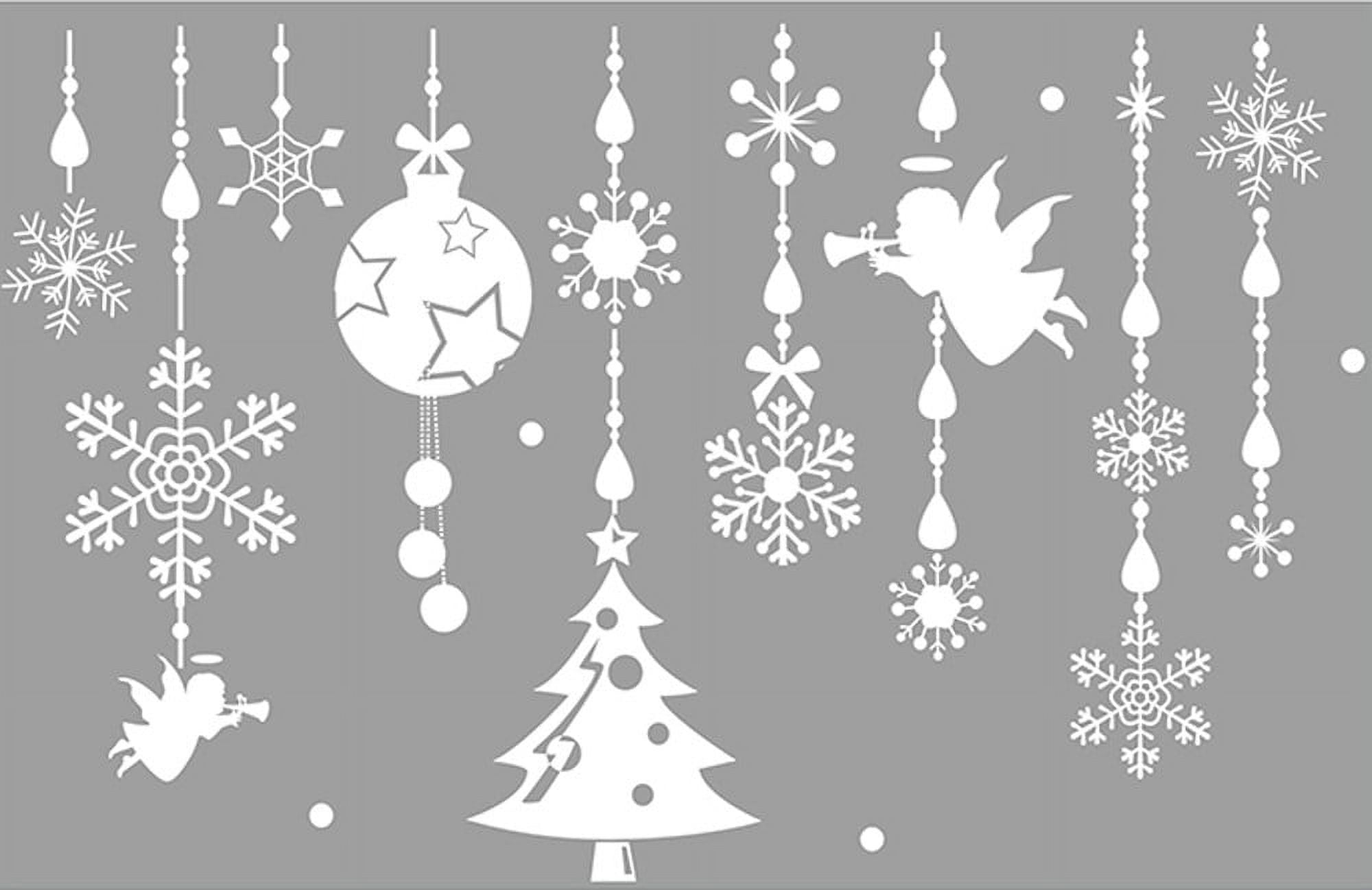 Tarmeek Christmas Wall Stickers Ornaments Christmas Angel Living Room