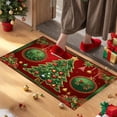 thumbnail image 1 of Tarmeek Christmas Welcome Doormat, Xmas Door Mats for Front Door, Christmas Decorations Outdoor Indoor Non Slip Doormat Entryway Floor Rug for Entrance Outside Xmas Home Decor, 1 of 6