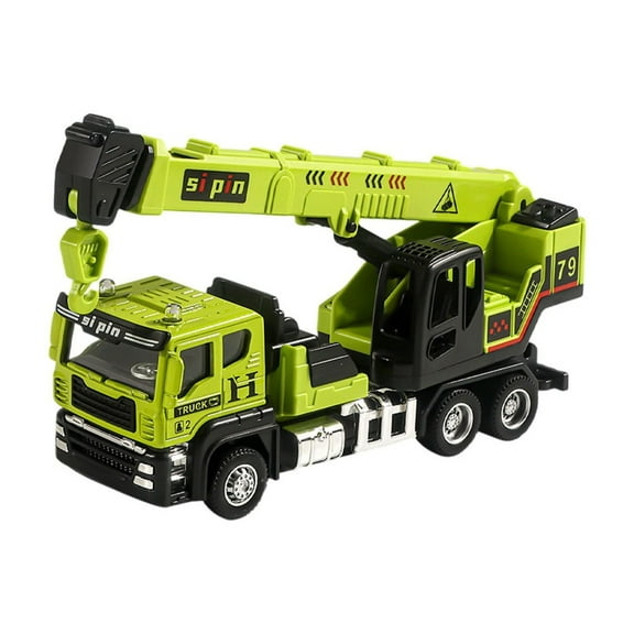 Tarmeek Construction Toys for Boys Age 3 4 5 6 7 Years Old ,Inertial Alloy Engineering Vehicle Series Excavator Truck Cranes and Bulldozer Toys ,Birthday Thanksgiving Christmas Gifts for 3+ Years Old