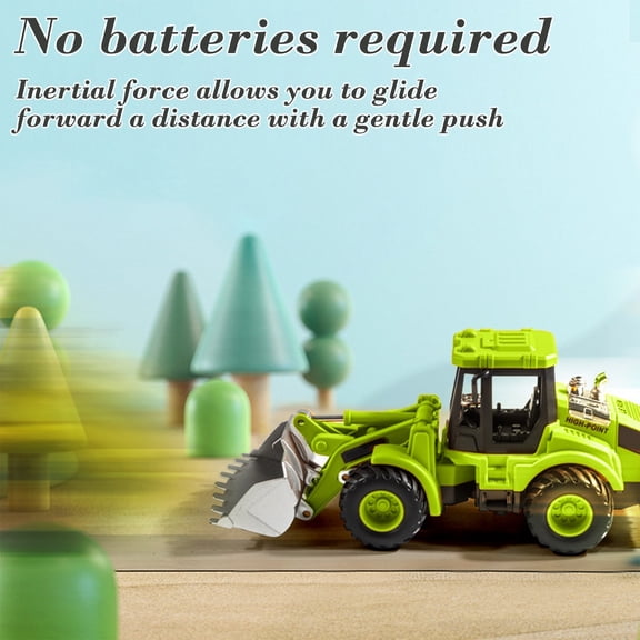 Tarmeek Construction Toys for Boys,Engineering Vehicle Toy Resistantly Excavator Boy Baby Bulldozer Forklift Inertial Loading Other,Birthday Thanksgiving Christmas Gifts for 3+ Years Old Kids
