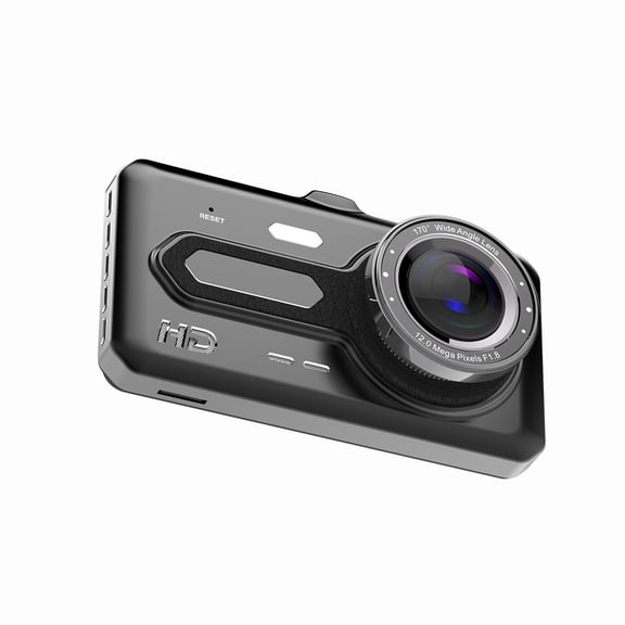 Tarmeek Dash Cam 4 Inch Touch Screen Front and Rear Dual Lens 1080P Full HD Car Camera with Night Vision, Parking Monitor, G-Sensor, Loop Recording, Wide Angle, Easy to Install for Car DVR Recorder