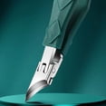 thumbnail image 1 of Tarmeek Extra Sharp Long Handle Cuticle Nail Clipper Stainless Steel Anti-Splash Ingrown Toenail Cutter for Thick Toenails Professional Pedicure Tool, 1 of 5