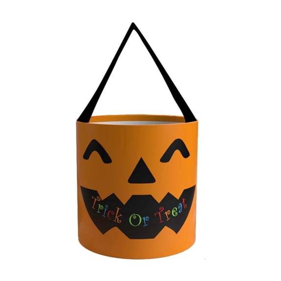 Tarmeek Fabric Halloween Candy Bags for Trick or Treat - Reusable Treat Bags with Festive Design, Durable Candy Bags for Halloween Party