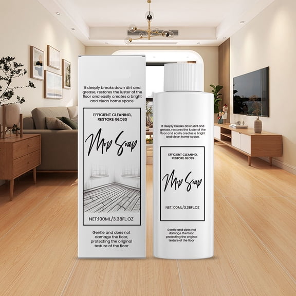 Tarmeek Floor Cleaner Concentrate 100ml - Effective Mop Liquid for Hardwood, Tile, and Multi-Surface Floors, Streak-Free, Fast-Drying Formula with Fresh Scent for Home Use