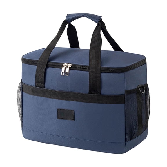 Tarmeek Insulated Cooler Bag Large Capacity Oxford Cloth Thermal Picnic Lunch Bag Leakproof Waterproof Portable Reusable for Outdoor Picnic Beach Grocery Food Delivery Travel