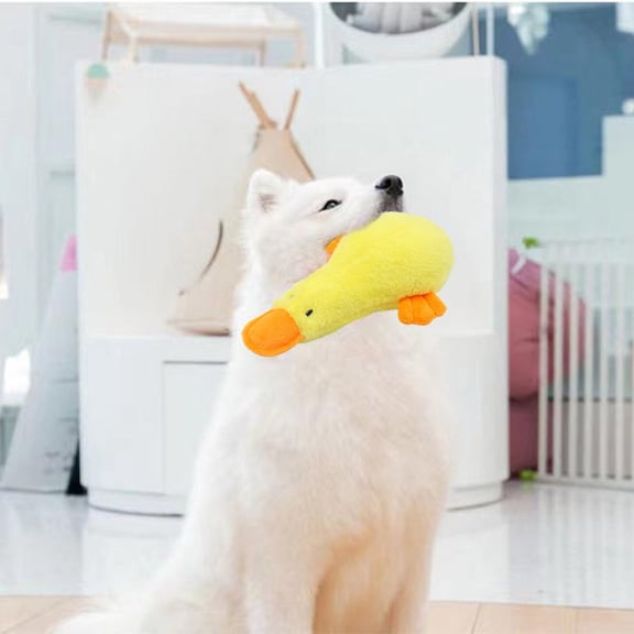 Tarmeek Interactive Cat Toy Duck with Rotating Track, Multi-Layer Self-Play Exercise Activity Center for Kittens and Cats, Boredom Relief Pet Toy, Safe Durable Washable Yellow Feather Toy