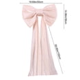 thumbnail image 1 of Tarmeek Large Decorations Bow, 20×15 inch with 59 inch Tails, Extra Big Party Decor for Weddings, Birthdays, Wall, Christmas Tree, 1 of 6