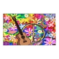 thumbnail image 1 of Tarmeek Love and Peace Doormat Non-Slip Absorbent Entryway Rug Washable Bathroom Mat for Doorway Kitchen Laundry Room 40x60cm, 1 of 6