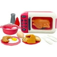 thumbnail image 1 of Tarmeek Microwave Toys Kitchen Play Set with Food Accessories , Pretend Play with Play Food, Realistic Christmas Birthday Gifts for 2 3 4 5 6 Year Old Kids, 1 of 6