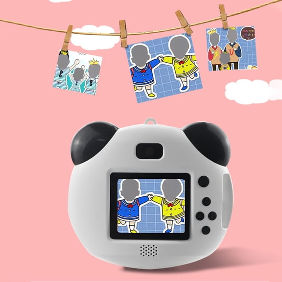Tarmeek Mini Camera Instant Print, 26 Megapixel Selfie Camera Mini with 2.0" HD Screen, Portable Lightweight Rechargeable Camera for Boys Girls, Blue