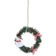 thumbnail image 1 of Tarmeek Mini Christmas Wreath Decorations, Small Wreaths Farmhouse Decoration Artificial Hanging Garlands for Front Door Window Chair Wall, 1 of 6