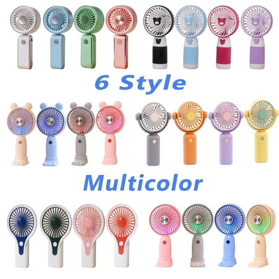 Tarmeek Mini Portable Fan, Small and Powerful, 3-Speed Personal Handheld Fan and Small Desk Fan, Lightweight USB Rechargeable Handheld Mini Fan for Travel Lash Makeup Women Summer Gift